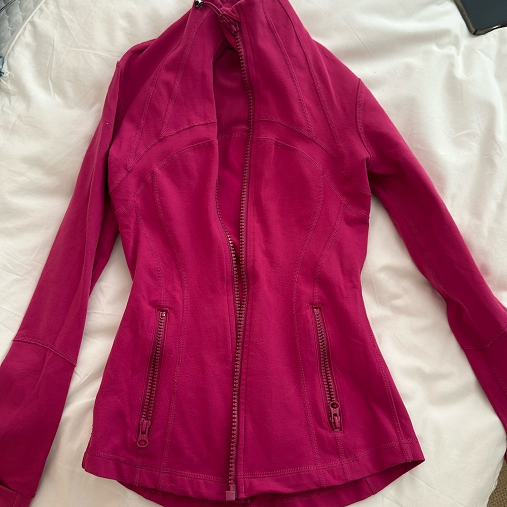 Lululemon Hot Pink Define Jacket
